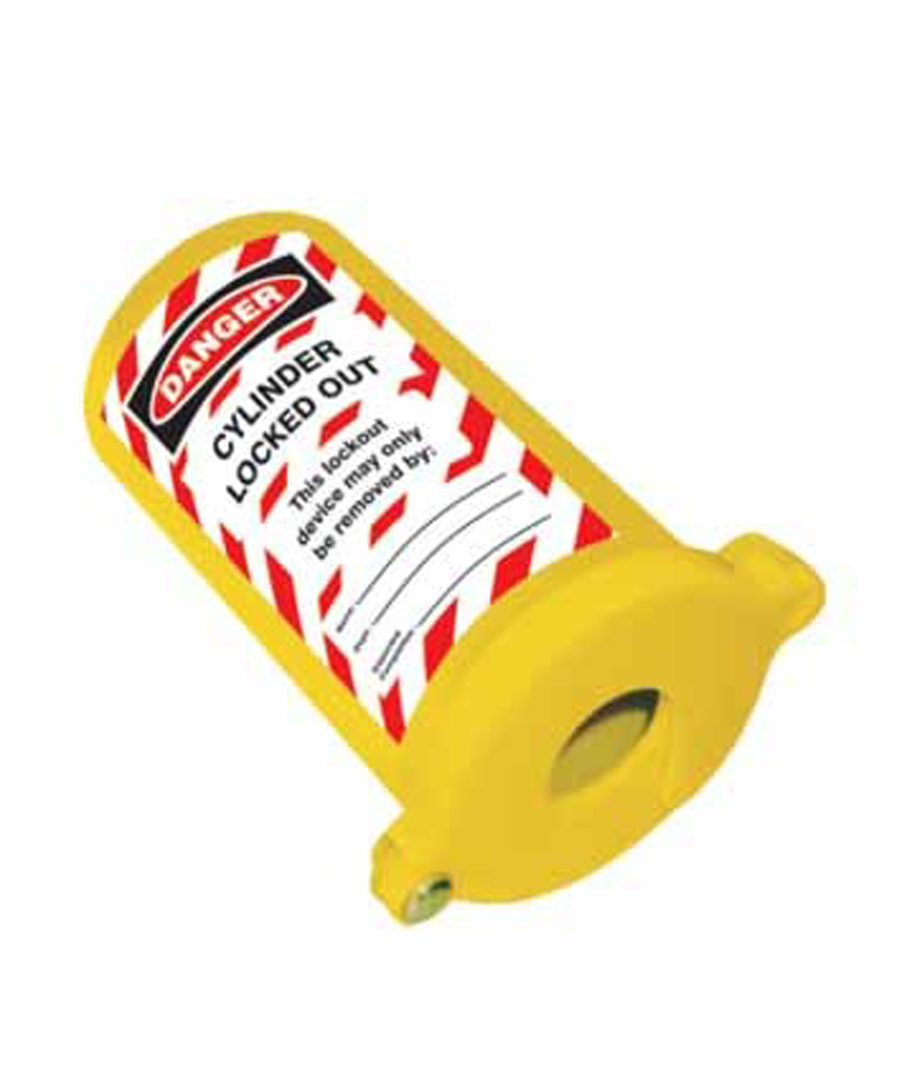 Cylinder Lockout Yellow Lid