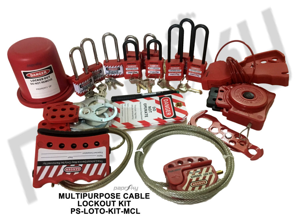 Multipurpose Cable Lockout Kit – PS-LOTO-KIT-MCL
