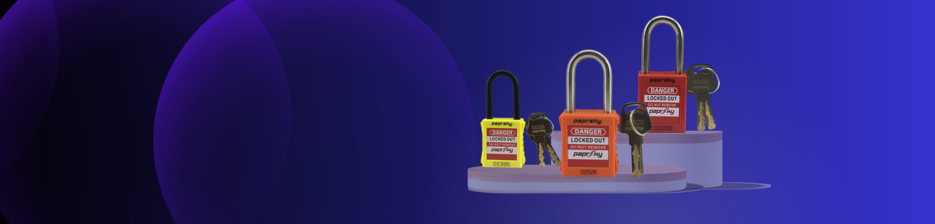 Lockout Padlock Background