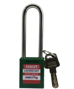 Lockout Padlock Green PS LOTO PPR-76