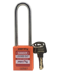 Lockout Padlock Orange PS LOTO PPR-76