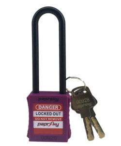 Lockout Padlock Purple PS LOTO PPNR-76