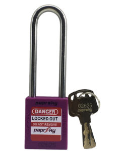 Lockout Padlock Purple PS LOTO PPR-76