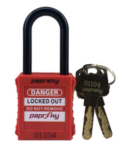 Lockout Padlock Red PS LOTO PPNR-38