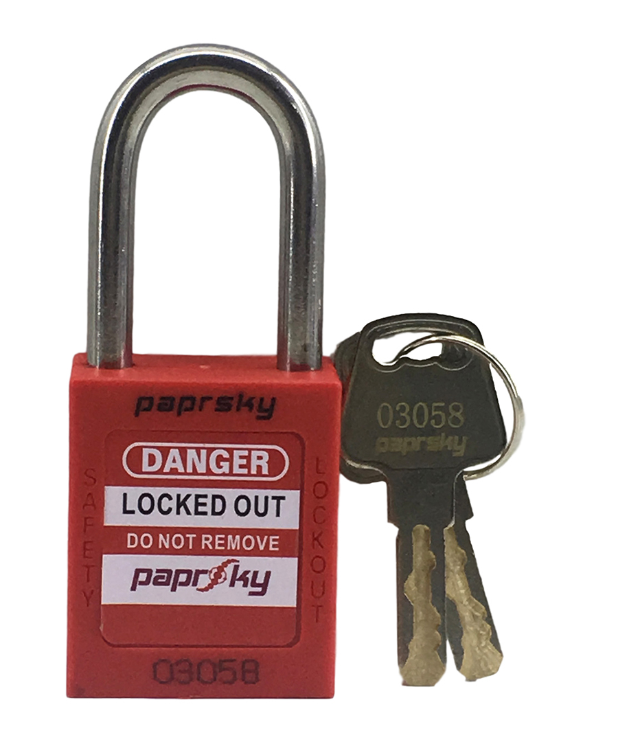 Lockout Padlock Red PS LOTO PPR-38