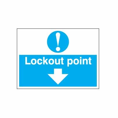 Safety Lockout Labels Lockout Point
